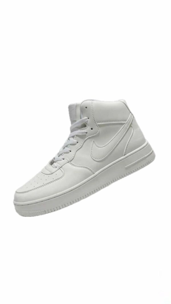 Nike Air High-Top Sneakers – Triple White